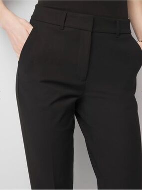 NWT White House Black Market comfort stretch classic slim trouser, size 16L